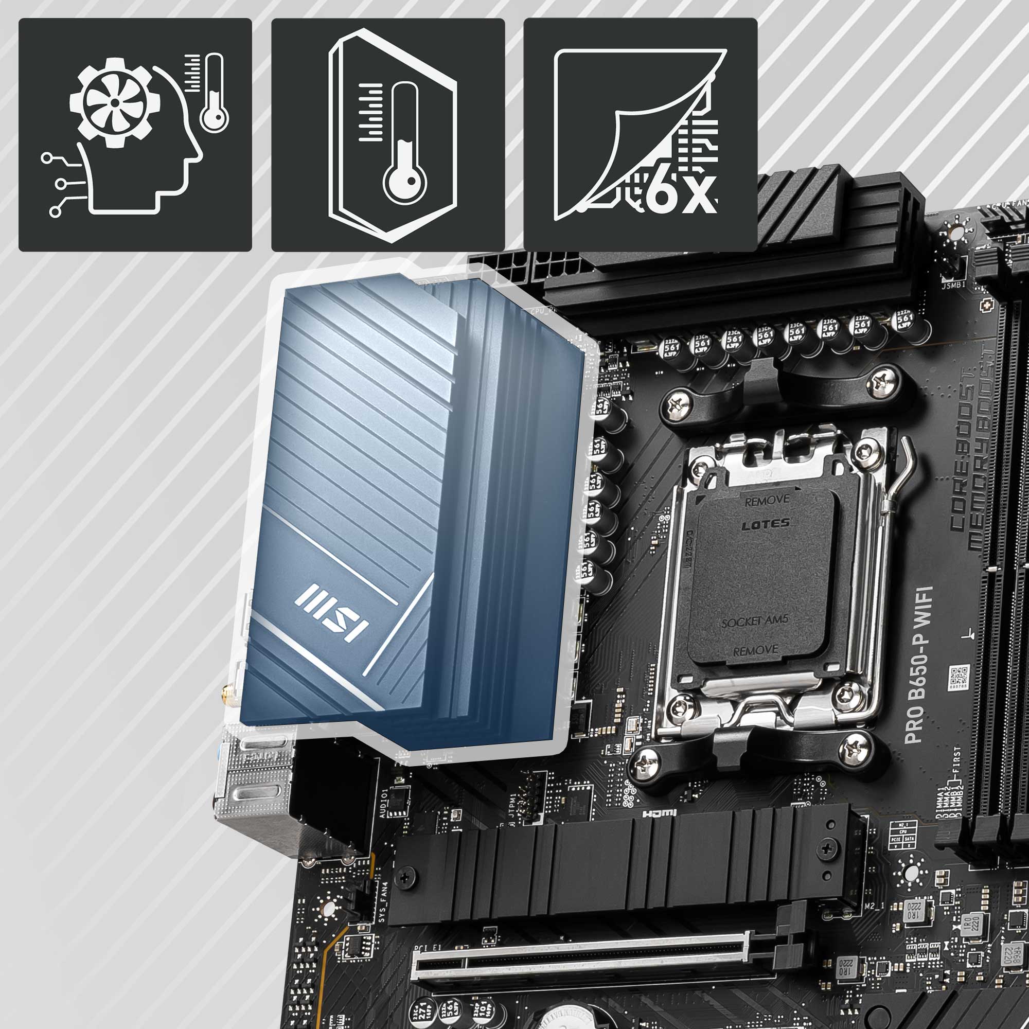 PRO B650-P WIFI Motherboard